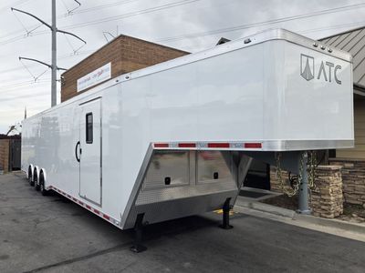 8x44 8.5x44 ATC Rom 700G Gooseneck Enclosed Car Hauler Cargo ATC Trailers 2026