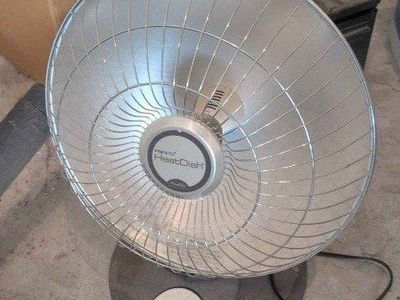 Presto HeatDish Plus Footlight Parabolic Heater, Works Great