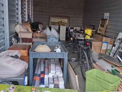 liqudating storage unit. Estate Sale.