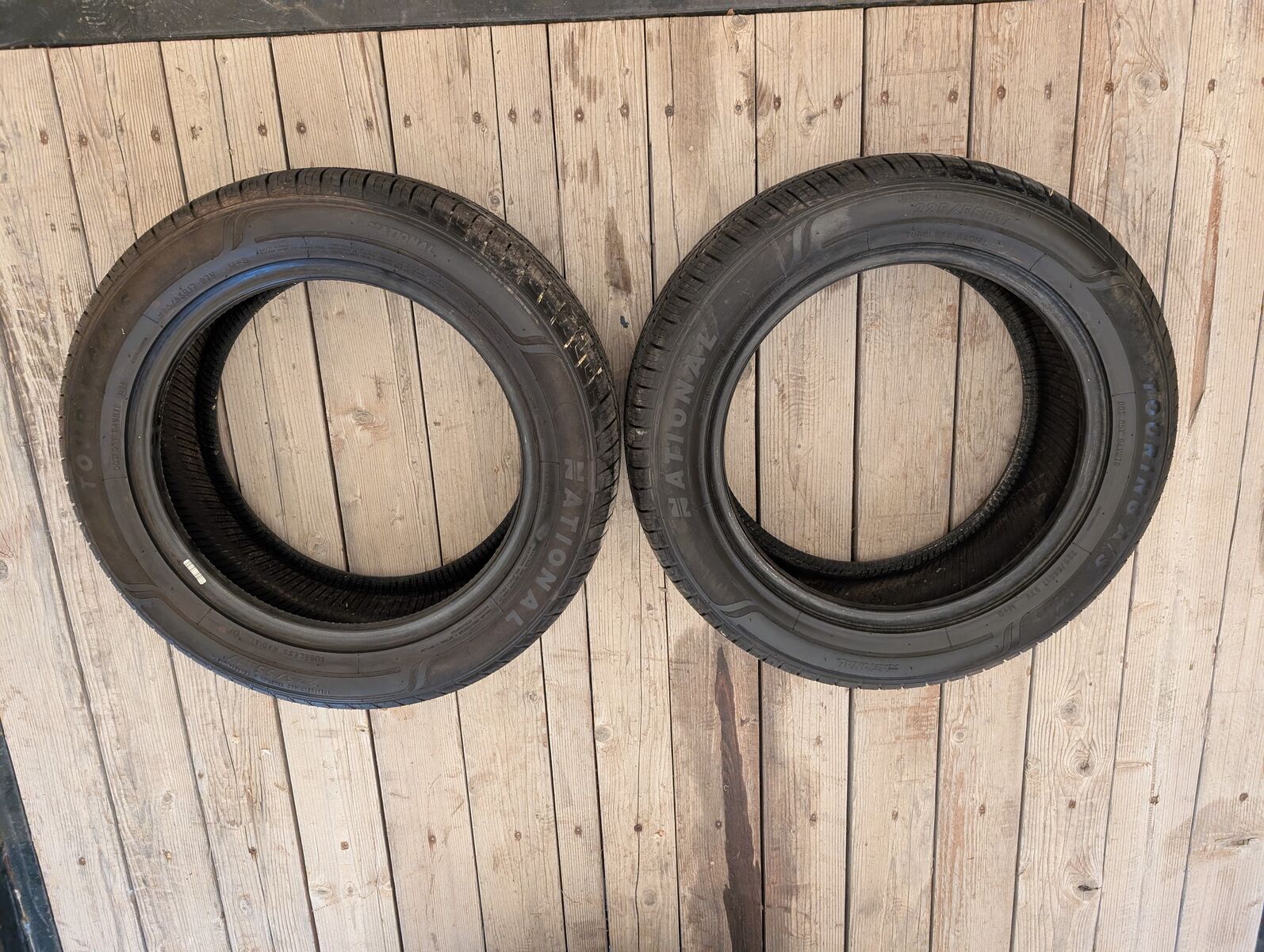 Pair - Of New - National Touring AS - 225/55/17