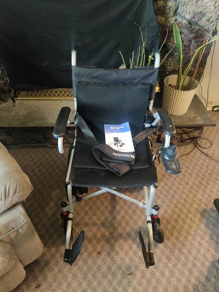 Wheelchair battery operated