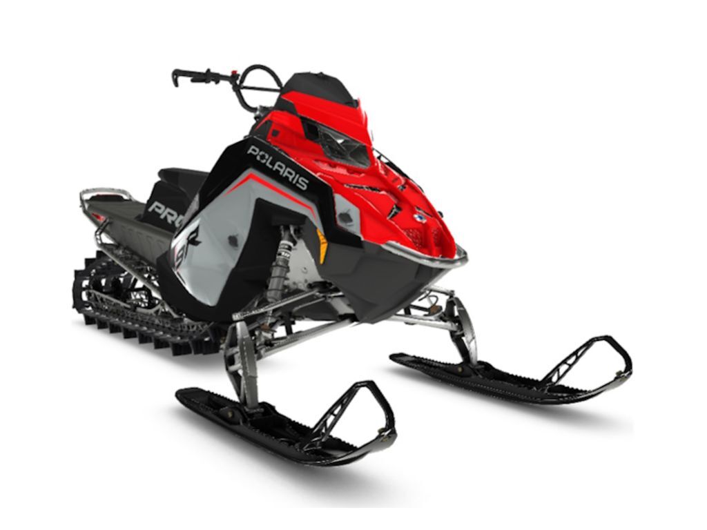 2025 Polaris® 9R PRO RMK 155 Storm Gray / Indy Red