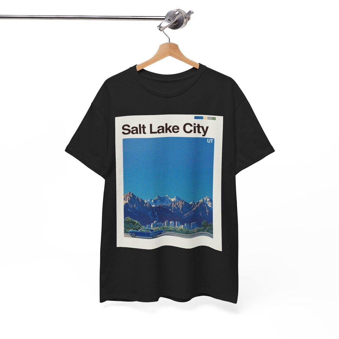 100% Cotton Salt Lake City Utah Shirt - FREE SHIPPING