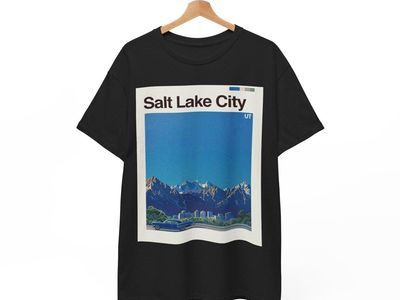 100% Cotton Salt Lake City Utah Shirt - FREE SHIPPING