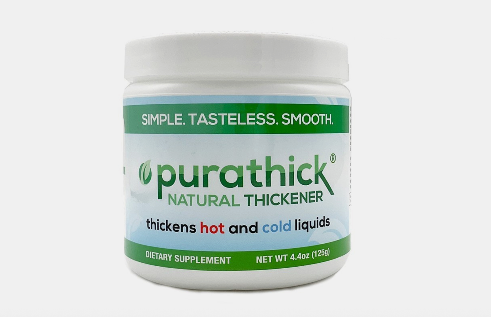 Purathick Natural Thickener 4.4oz 125g Dysphagia Thickening Powder Exp 12/2027