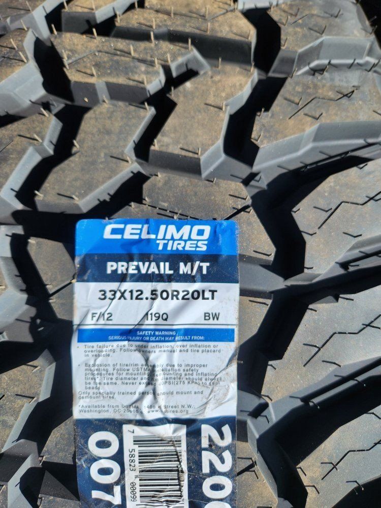 33x12.50r20 celimo prevail mt