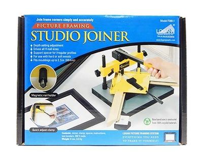 Logan F300-1 Studio Joiner Picture Framing V-Nail Tool w/ Magnetic Nail Holder