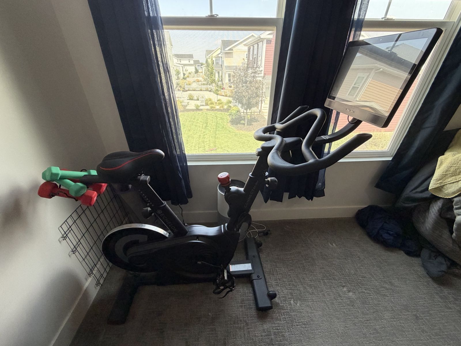 Echelon EX-4s Connect Fitness Exercise Bike with HD Touchscreen
