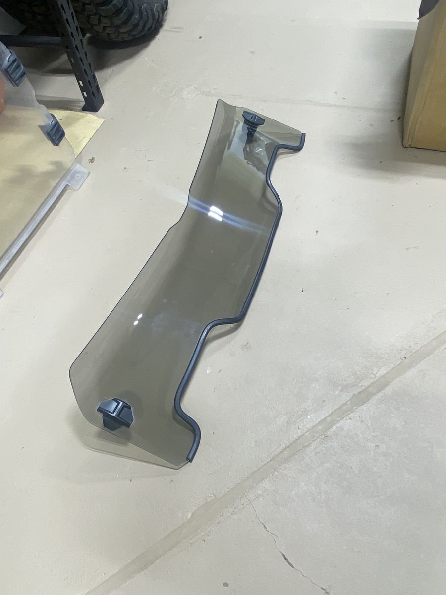 Polaris RZR half windshield