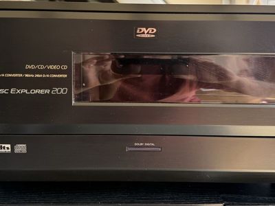 Sony DVP-CX850D Disc Explorer 200 CD DVD Video CD Player Changer