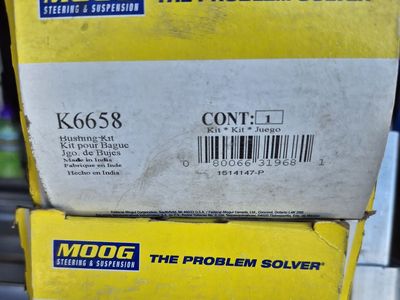 Moog K6658 Lower Control Arm Bushings
