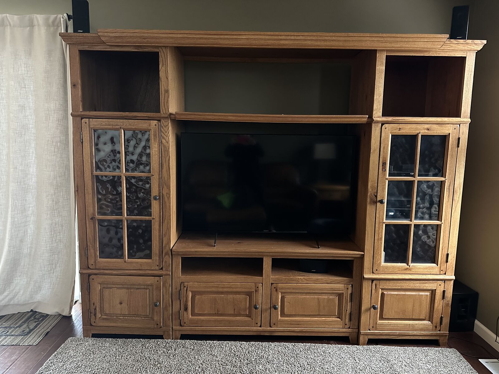 Entertainment Center Wood