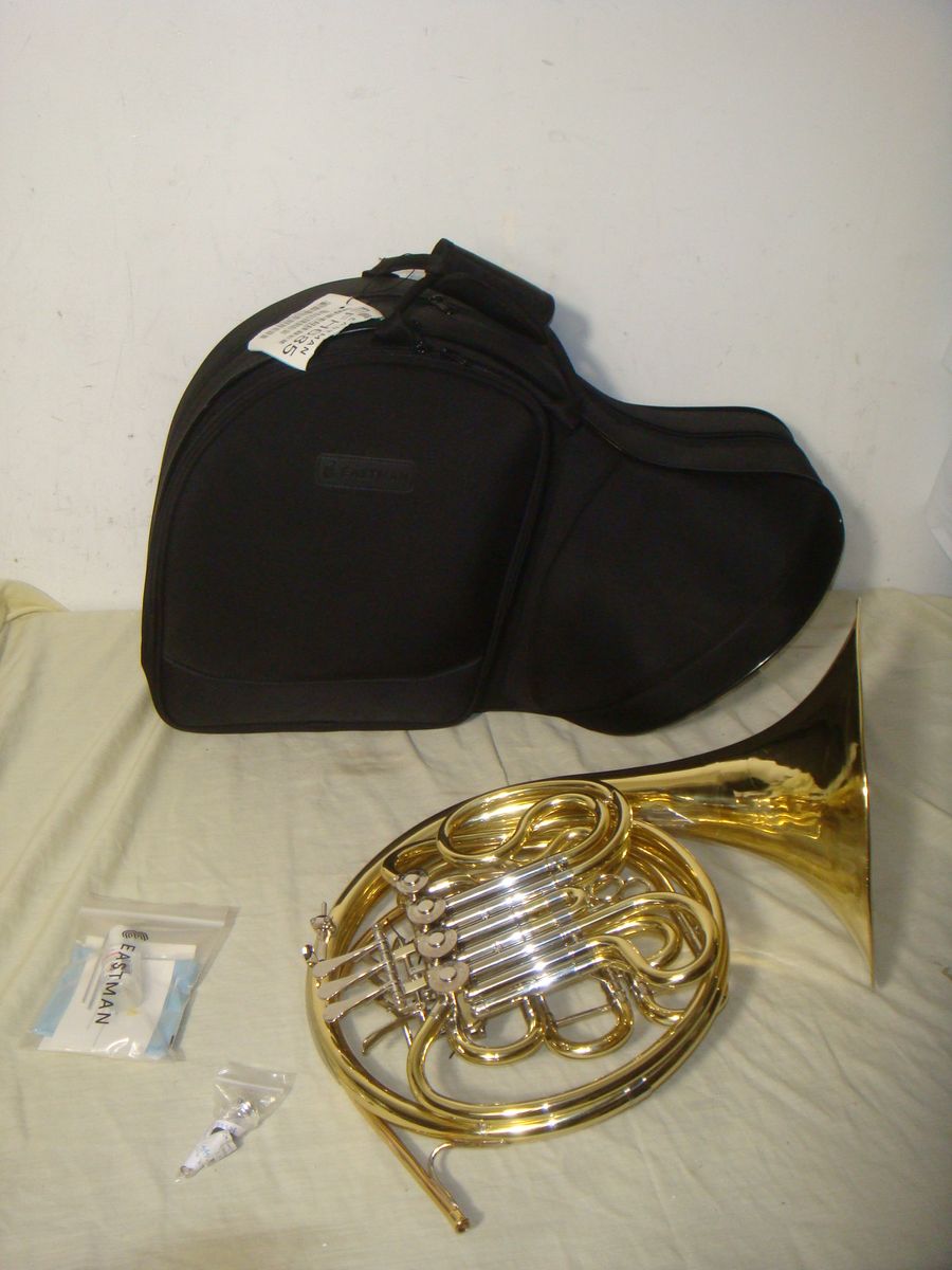 EASTMAN EFH685 ADVANCED SERIES YELLOW BRASS FIXED BELL KNOPF-GEYER WRAP DOUBLE FRENCH HORN!