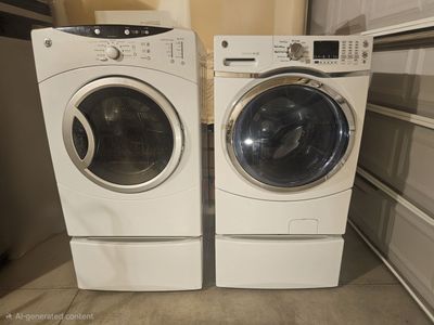 Matching GE Washer/Dryer Set
