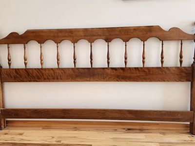 Ethan Allen King Maple Headboard