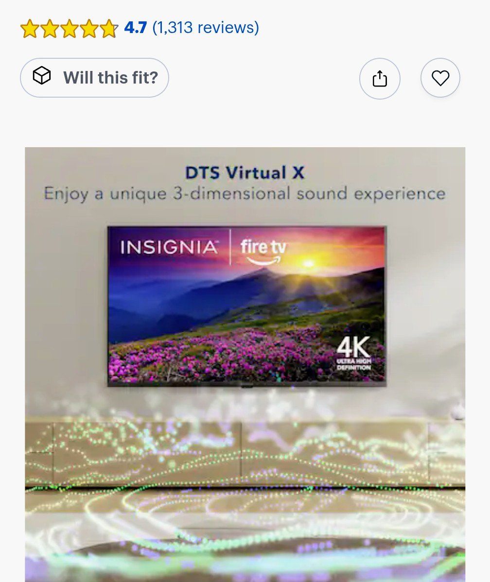 BRAND NEW TV NEVER OPENED