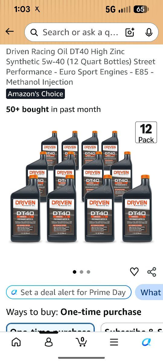 racing oil 5w-40 case