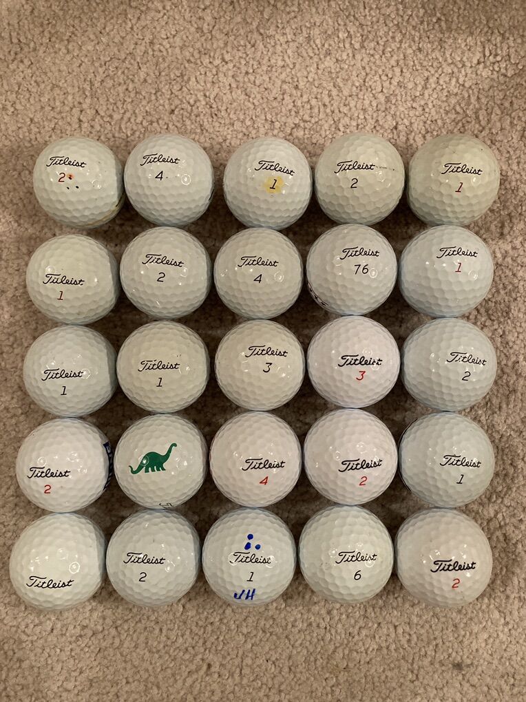 Titleist Golf Balls 25/$20 (mostly ProV1)