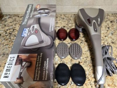 HoMedics TherapistSelect Wave Action Massager with Heat & 4 Attachments
