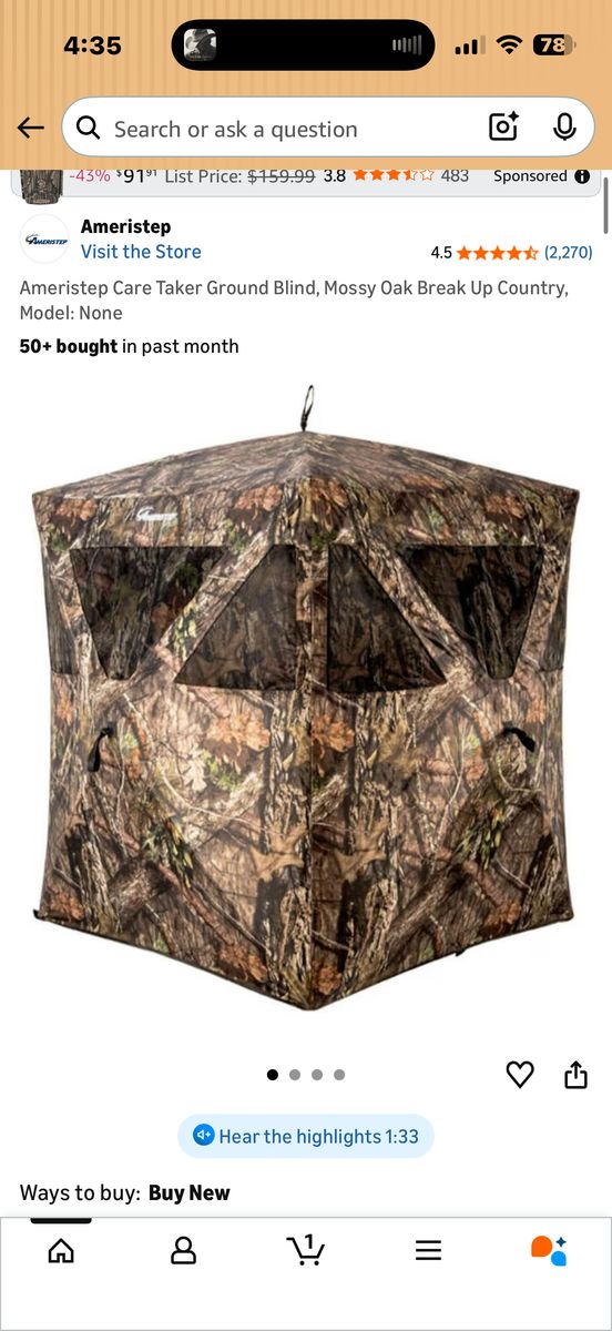 Hunting Blind