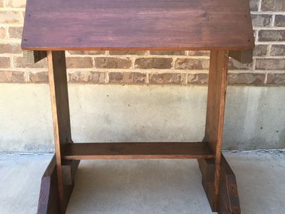 WOODEN SADDLE STAND