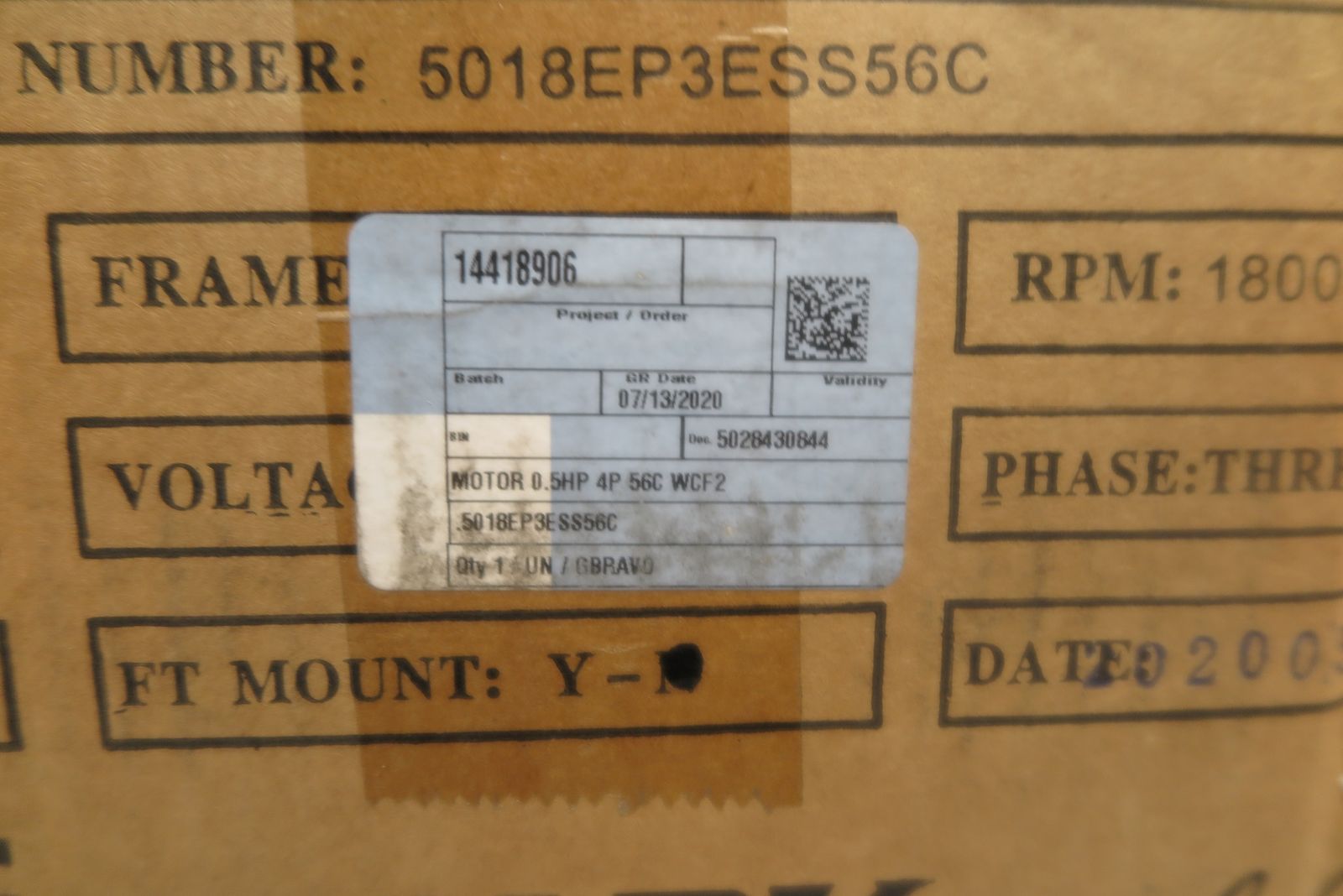 weg washdown shark motor 5018ep3ess56c/14418906