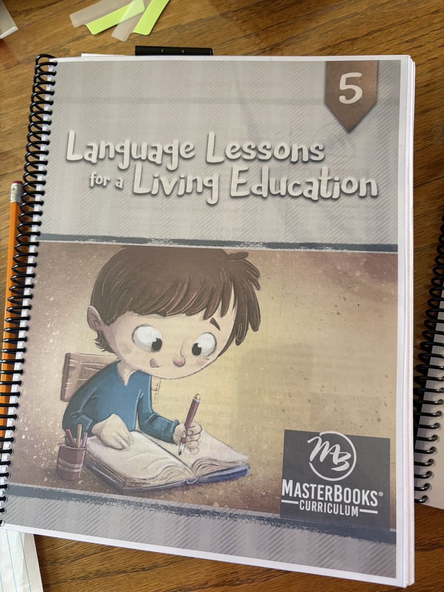 Master books language lessons