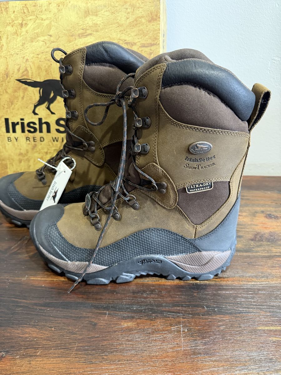 NEW! Irish Setter by Red Wing Snow Tracker Men's Boots Size 9 US