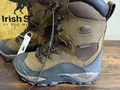 NEW! Irish Setter by Red Wing Snow Tracker Men's Boots Size 9 US