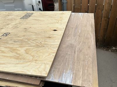 3/8 ish plywood