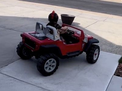 Electric jeep kids