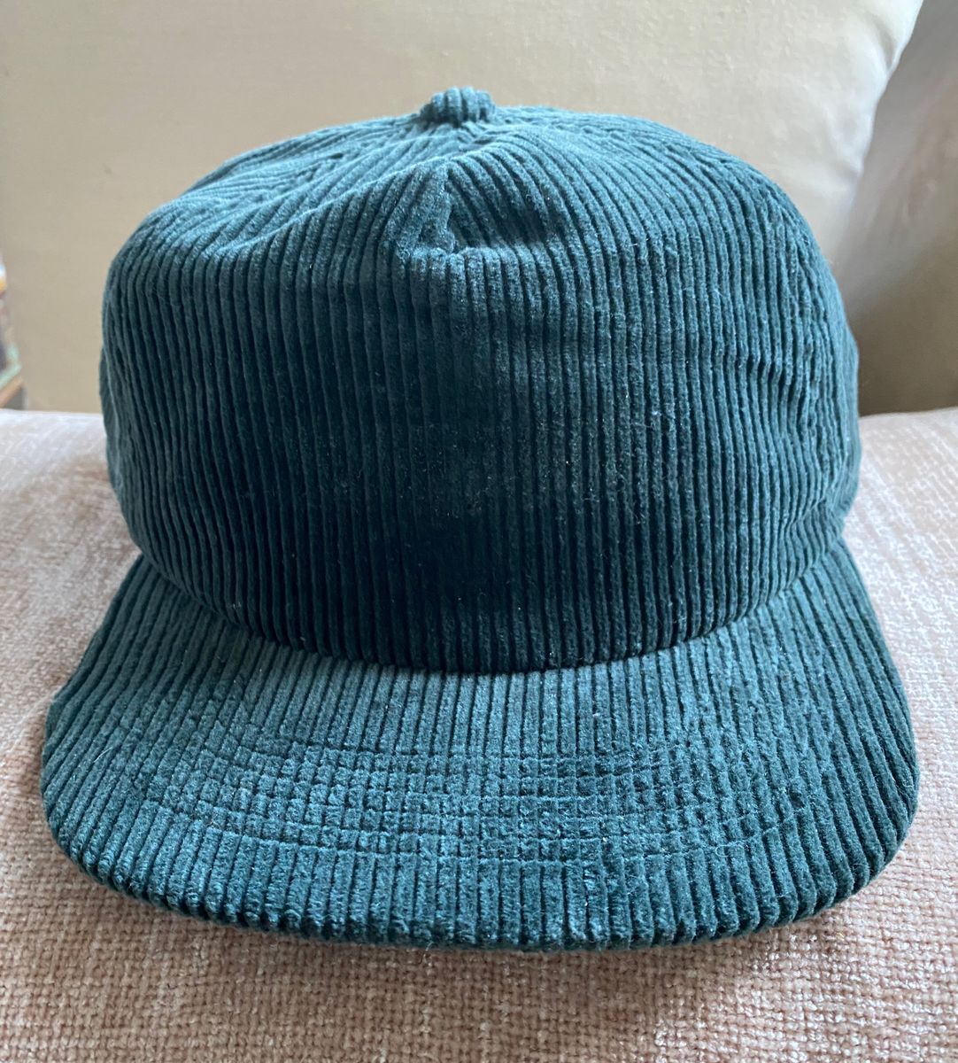 Brand New Teal / Green Corduroy Baseball Cap Hat - Spring - Dynastar