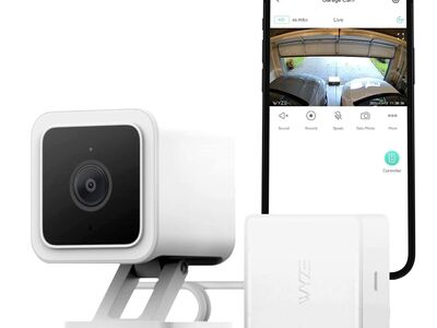 Garage Door Opener w/built-in HD Video camera