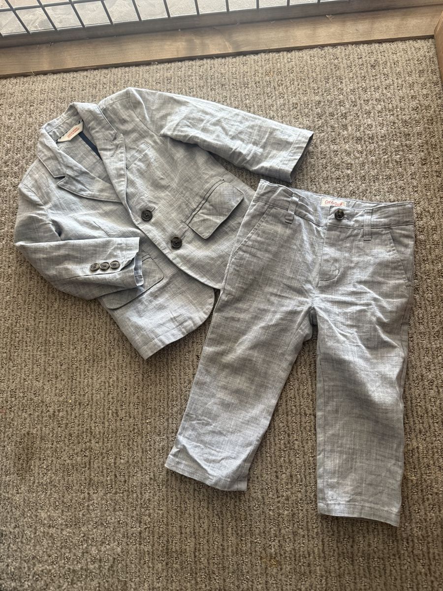 BOYS 18mo  Dress Suit- pants + coat set