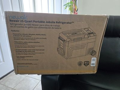 NEW Newair 25 Qt. Electric Cooler with 12v Car Mini Fridge