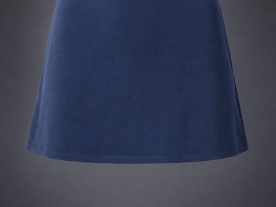 Navy Blue A-Line Skirt – Simple & Versatile