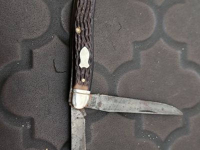 VINTAGE Schrade Walden NY USA pocket knife