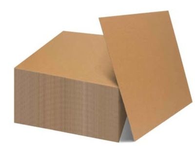 12x12 Brown Corrugated Cardboard Sheets