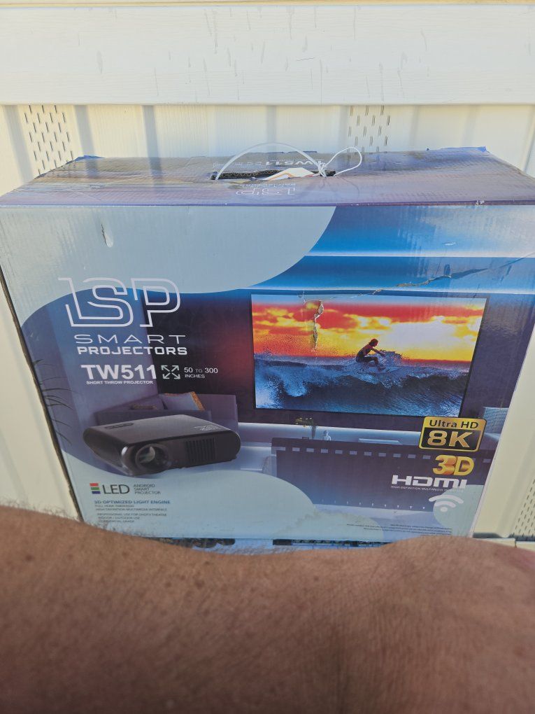 ️ LSP TW511 Smart LED Projector – HDMI / WiFi / Android
