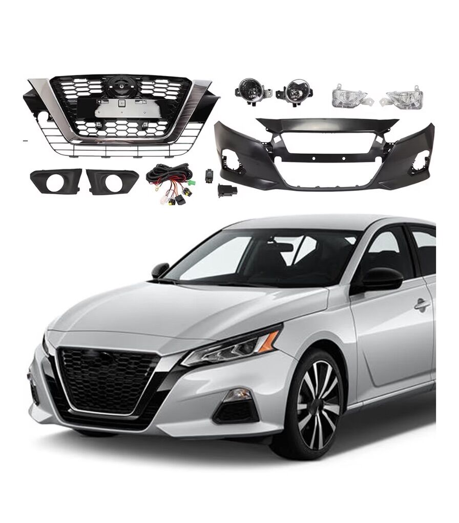 New 19-21 Nissan Altima Front Bumper Light Grille