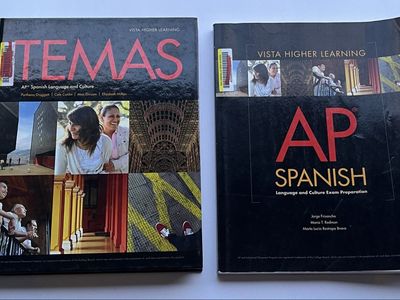 AP Spanish Temas Textbook + Workbook Set