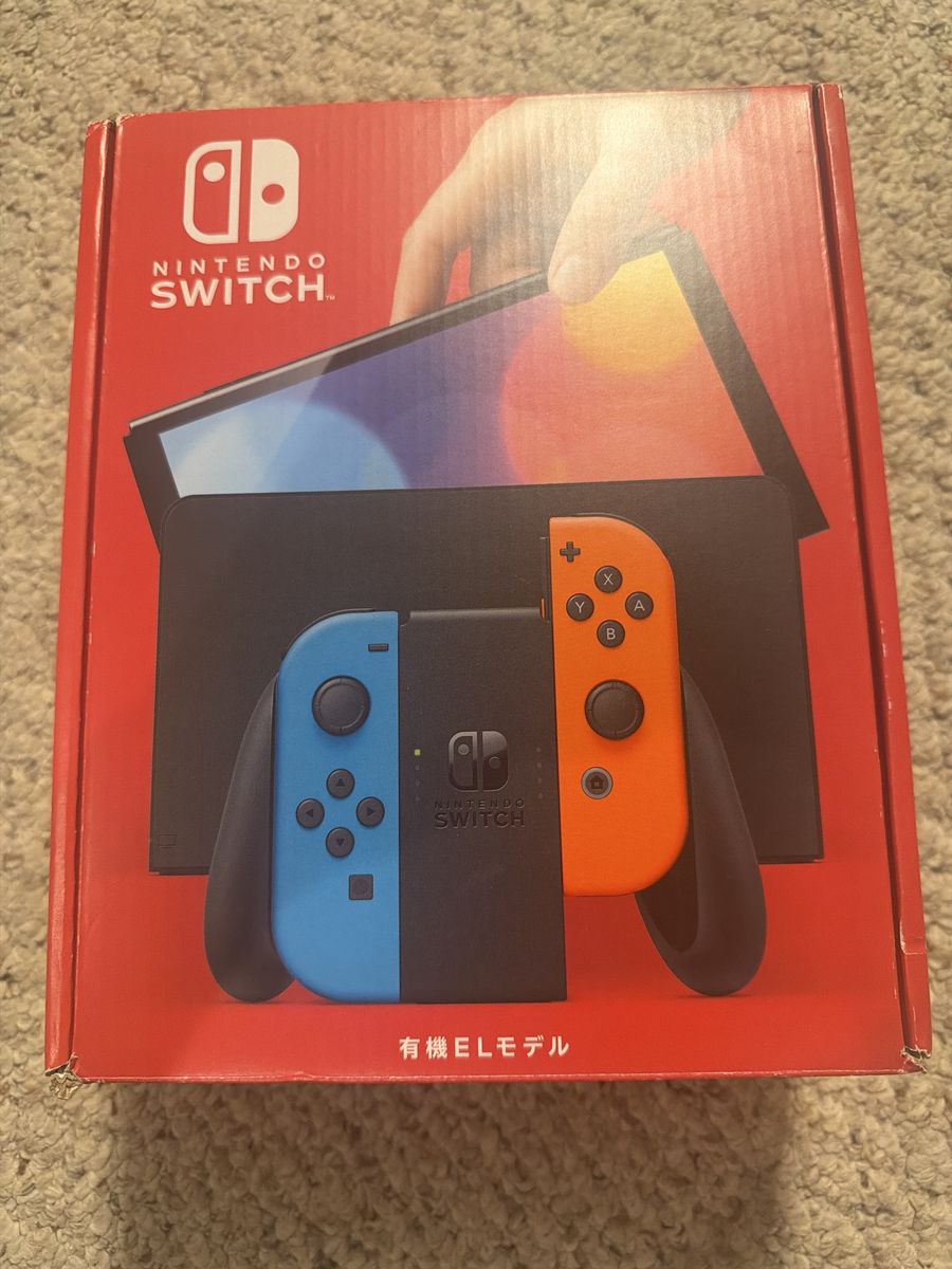 Nintendo Switch OLED Model Console -, 2 Docks, Grip, Screen Protector