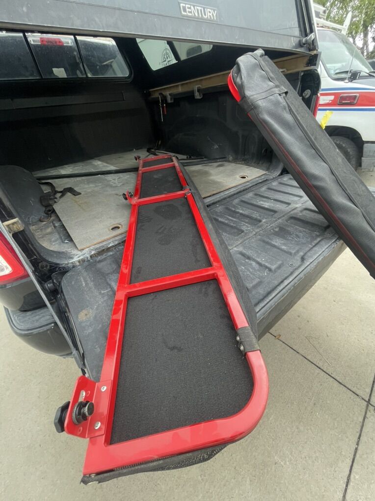 L Track Van Storage Upper Shelves 2