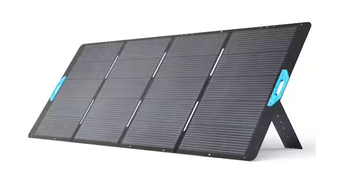 *MISSING CABLES* Anker SOLIX PS400 Solar Panel 400W Foldable Portable Charger, IP67 Waterproo