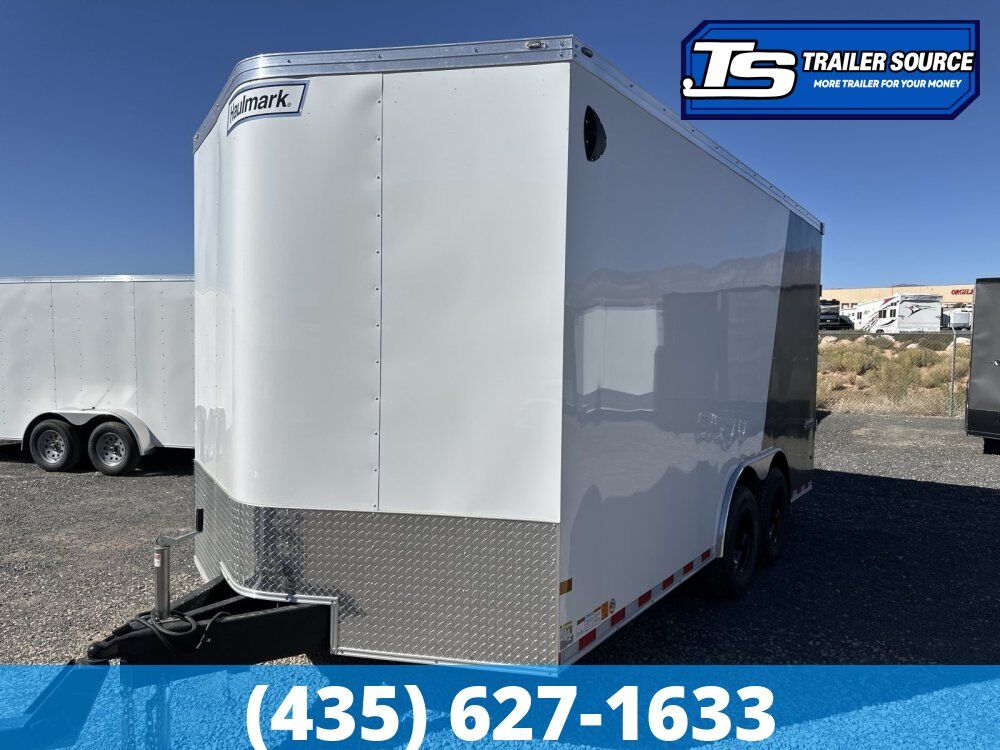 8.5x16 Haulmark Transport Enclosed Cargo Trailer - 7'6" Interior - 12K GVWR 2 Tone Color