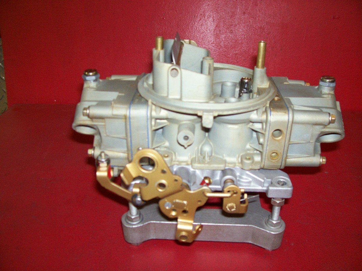 holley 700 cfm double pumper carburetor restored