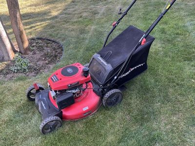 Power smart self propelled lawnmower