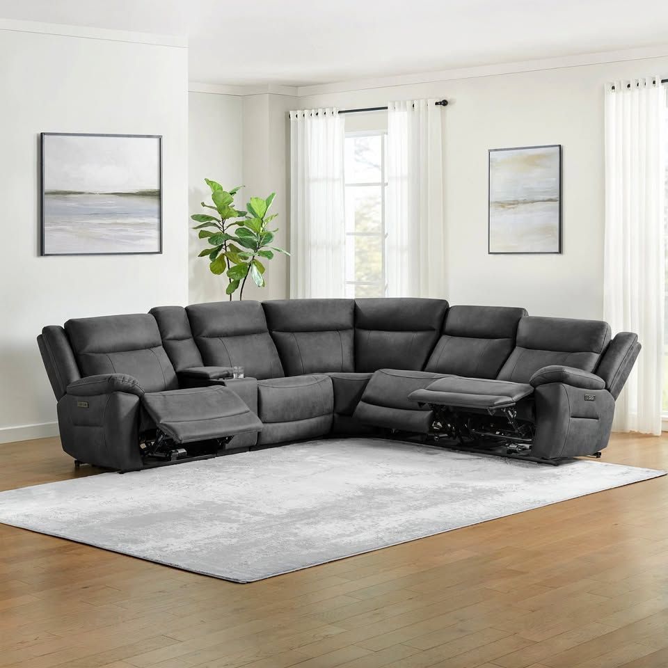Power Reclining Sectional (6-Piece) – $999
