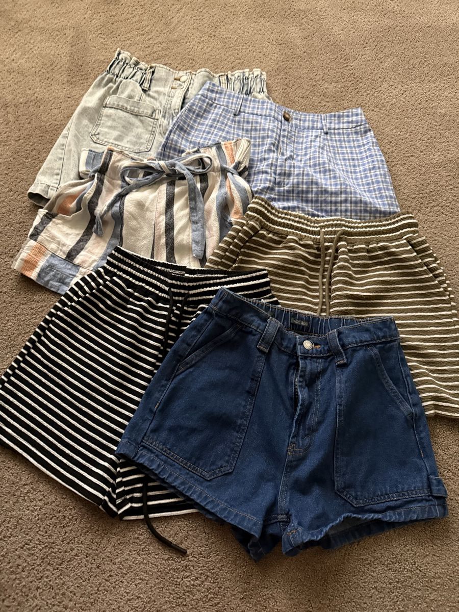 6 Vintage Style Shorts S/M