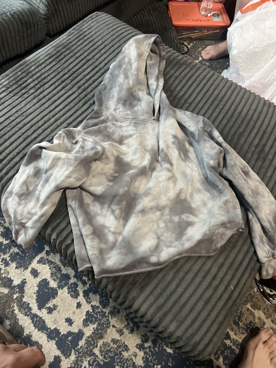 Art Class Grey Tie Dye Hoodie Size L (10/12)